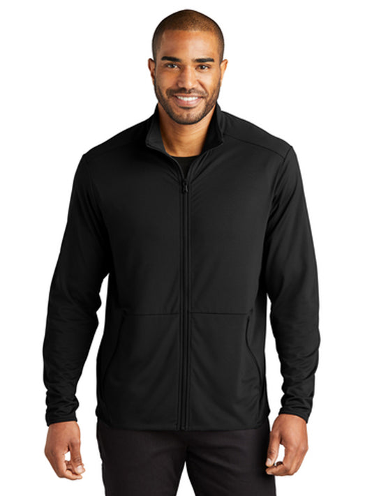 Men's 2-Pocket Stretch Fleece Full-Zip Sweatshirt