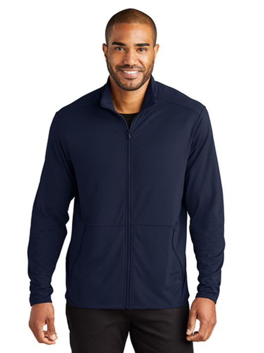 Men's 2-Pocket Stretch Fleece Full-Zip Sweatshirt