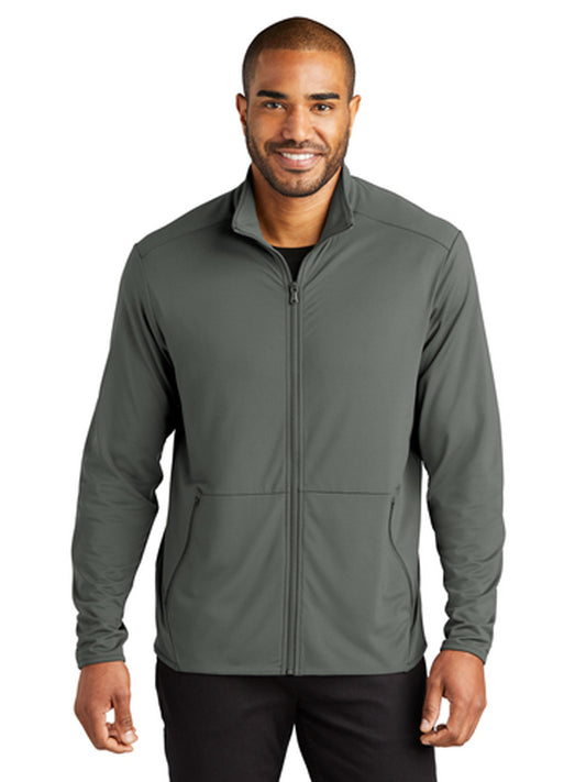 Men's 2-Pocket Stretch Fleece Full-Zip Sweatshirt