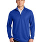 Men's Pinpoint Mesh Half-Zip Pullover