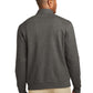 Men's 1/4 Zip Sweater - K807 - Charcoal Heather/Medium Heather Grey