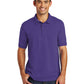 Men's Pocketless Jersey Knit Polo - KP55 - Purple