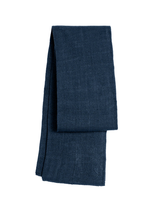 Unisex Knitted Scarf - KS01 - Navy
