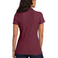 Women's Classic Pique Polo Shirt - L100 - Burgundy