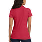 Women's Classic Pique Polo Shirt - L100 - Rich Red