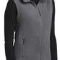 Women's Fleece Vest - L219 - Iron Grey