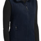 Women's Fleece Vest - L219 - True Navy