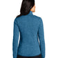 Women's Fleece Jacket - L232 - Medium Blue Heather