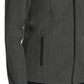 Women's Soft Shell Jacket - L317 - Black Charcoal Heather