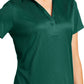 Women's Jacquard Polo  - L528 - Green Glen