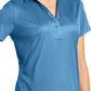 Women's Jacquard Polo  - L528 - Ocean Blue