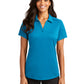 Women's Pocketless Jacquard Polo