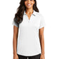 Women's Pocketless Jacquard Polo