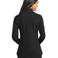 Women's Knit Dress Shirt - L570 - Black