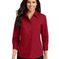 Women's Wrinkle-Resistant 3/4-Sleeve Shirt