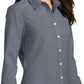 Women's Oxford Button Up Shirt - L658 - Black