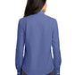Women's Oxford Button Up Shirt - L658 - Navy