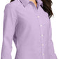 Women's Oxford Button Up Shirt - L658 - Soft Purple