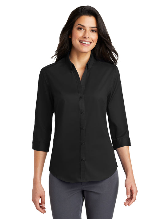 Women's 3/4 Sleeve Twill Shirt