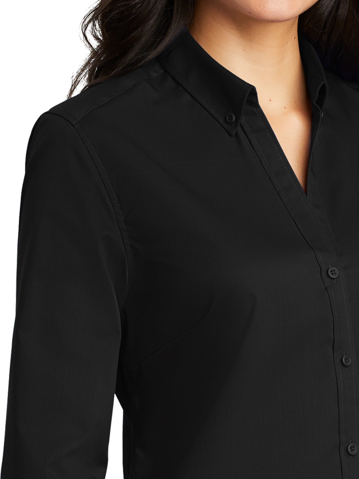 Women's 3/4 Sleeve Twill Shirt