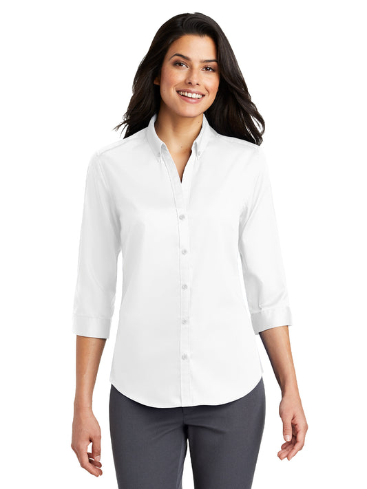 Women's 3/4 Sleeve Twill Shirt