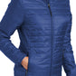 Women's Packable Puffy Jacket - L850 - Cobalt Blue