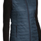 Women's Packable Puffy Vest - L851 - Regatta Blue/ River Blue Navy