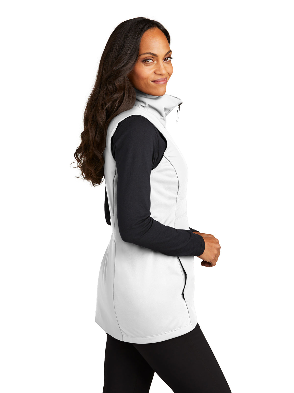 Women's Soft Shell Microfleece Lined Vest