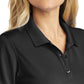 Women's Dry Zone Polo - LK110 - Deep Black