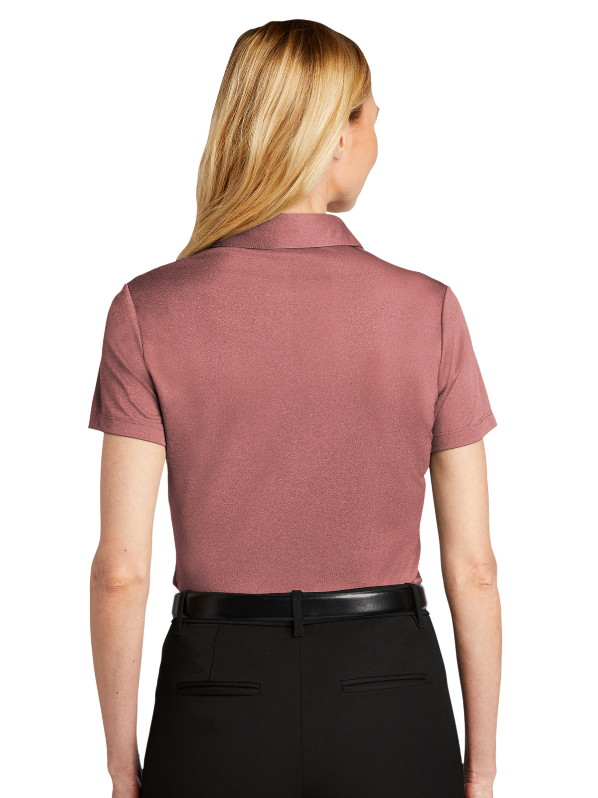 Women's Heathered Silk Touch Performance Polo