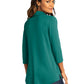 Women's Luxe Knit Tunic - LK5601 - Teal Green