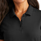 Women's EZCotton Polo Shirt - LK8000 - Black