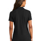 Women's Pique Polo - LK867 - Black