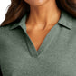 Women's Pique Polo - LK867 - Dark Green Heather