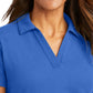 Women's Pique Polo - LK867 - True Blue