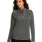 Women's Pocketless Quarter-Zip Sweatshirt