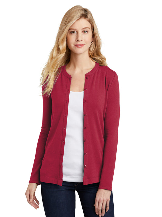 Women's Concept Stretch Button-Front Cardigan