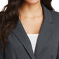 Women's Knit Blazer - LM2000 - Battleship Grey