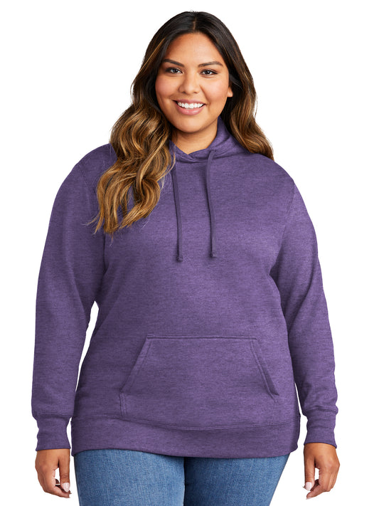 Women's 1-Pocket Pullover Hooded Sweatshirt