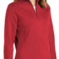 Women's 1/4-Zip Sweatshirt - LST253 - True Red