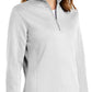 Women's 1/4-Zip Sweatshirt - LST253 - White