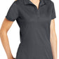 Women's Micropique Sport Polo - LST650 - Iron Grey