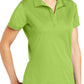 Women's Micropique Sport Polo - LST650 - Lime Shock