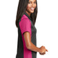 Women's Pocketless Colorblock Polo Shirt