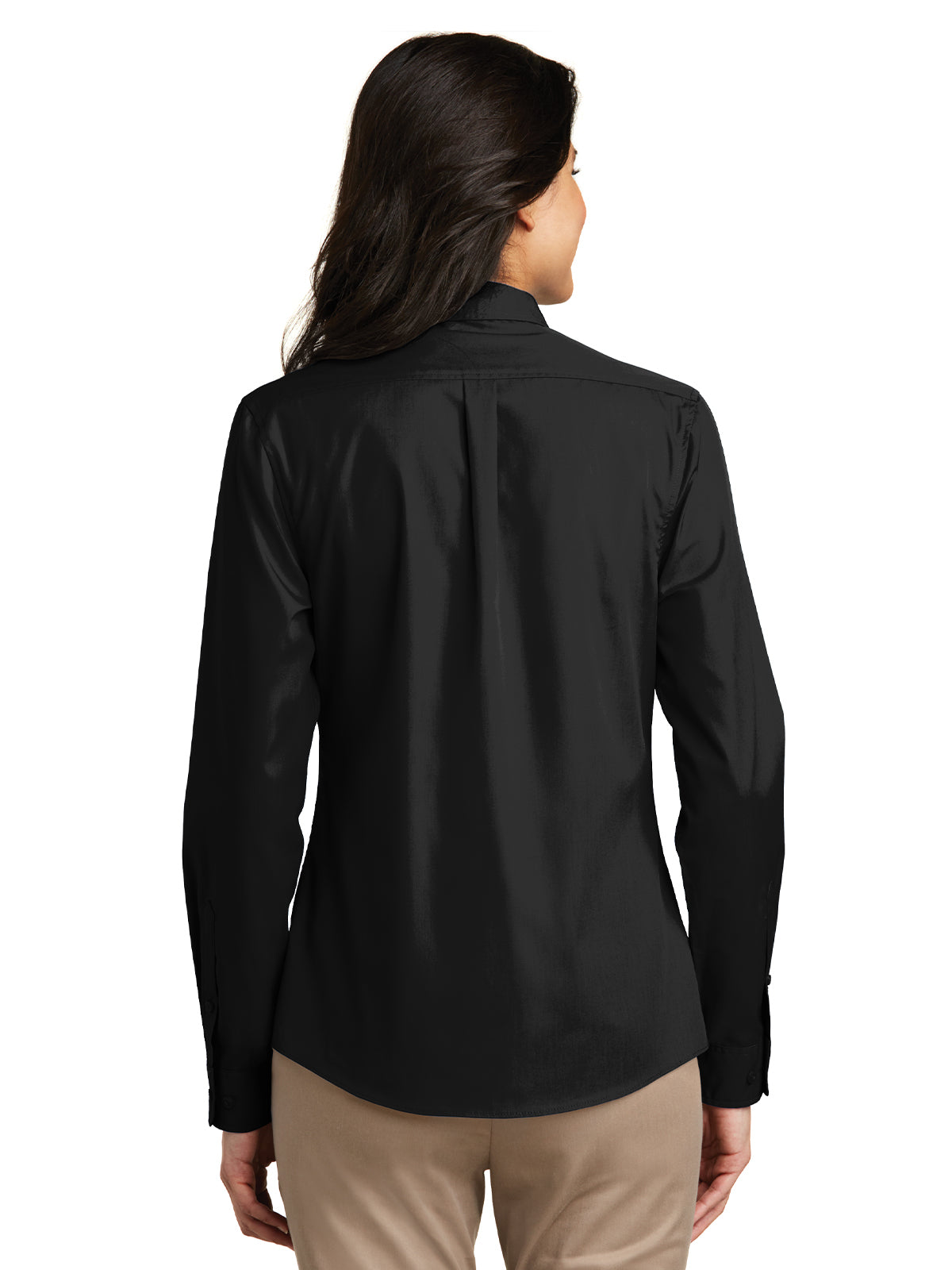 Women's Long Sleeve Poplin Shirt