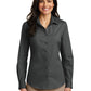 Women's Long Sleeve Poplin Shirt