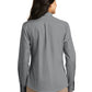 Women's Long Sleeve Poplin Shirt - LW100 - Gusty Grey