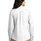 Women's Long Sleeve Poplin Shirt - LW100 - White