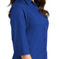 Women's 3/4 Sleeve Button Up Shirt - LW102 - True Royal