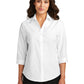 Women's 3/4 Sleeve Button Up Shirt